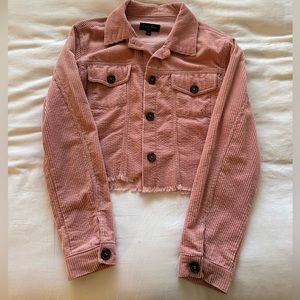 Corduroy Cropped Shacket